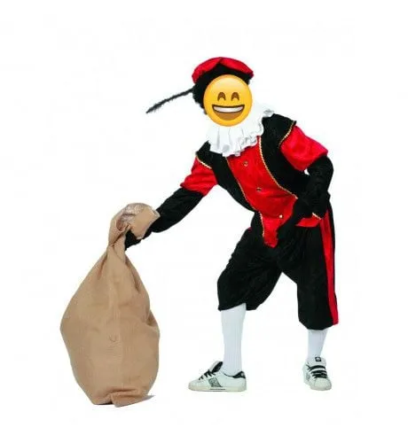 zwarte piet smiley