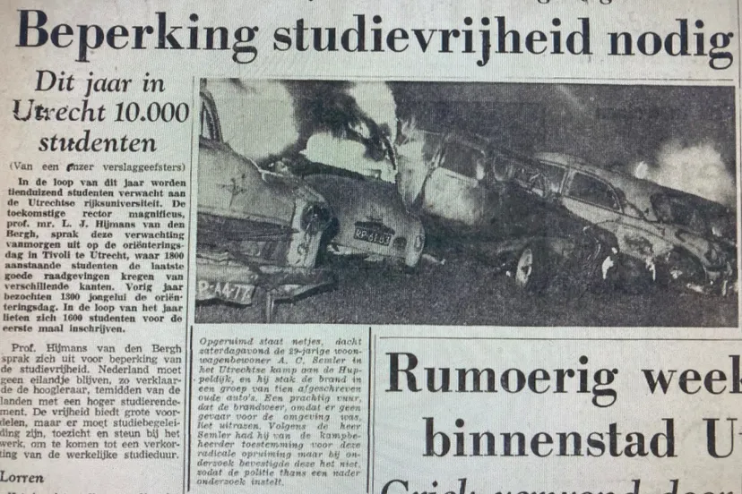 begin nieuwe studiejaar