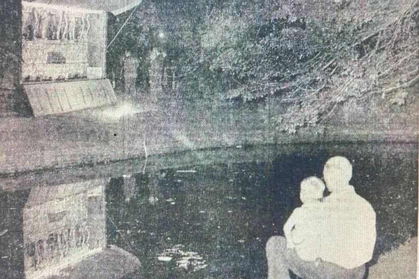 luisteren naar de lange gavioli in het wilhelminapark