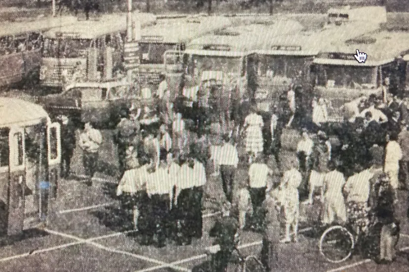 met bussen naar den treek