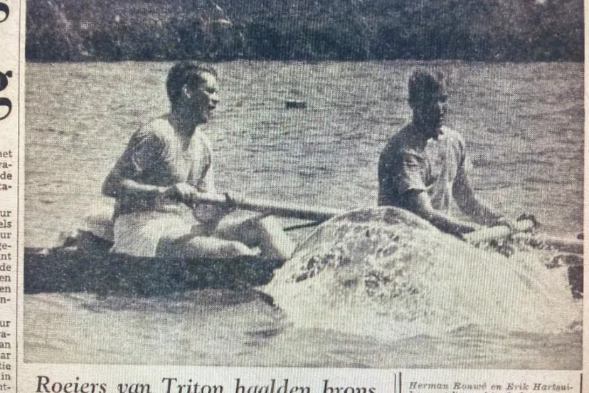 brons roeiers triton