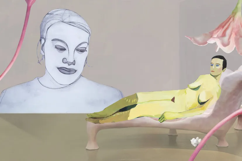 collage van werken samengesteld door anna aagaard jensen 2024