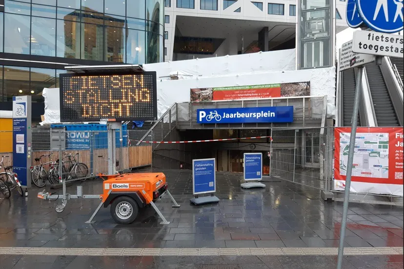 fietsstalling jaarbeursplein