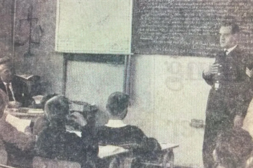 hoofdagent boonen in de klas