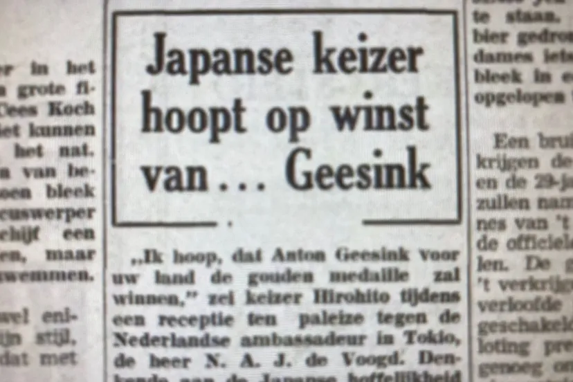 keizer hoopt dat geesink wint