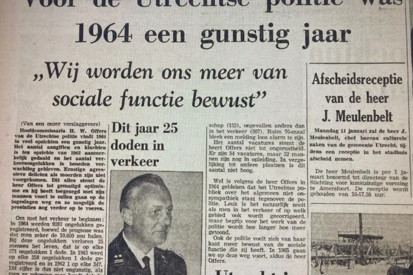 gunstig jaar politie