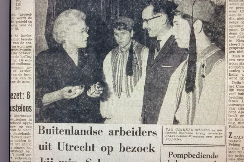 buitenlandse arbeiders op bezoek