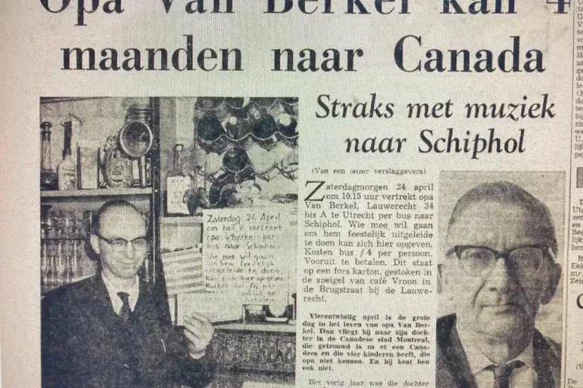 opa van berkel naar canada
