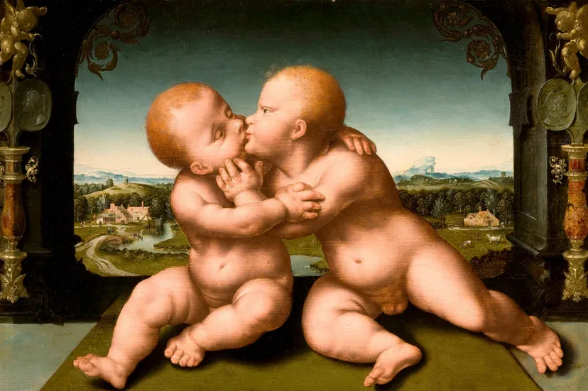 2Christus en Johannes de Doper als kinderen