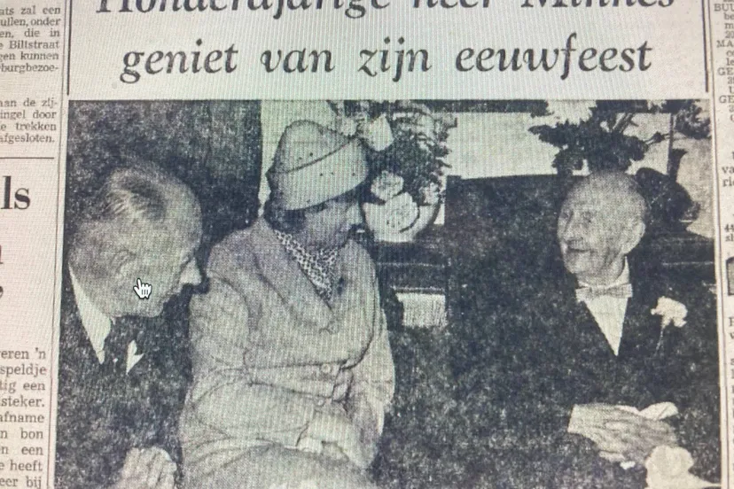 heer Minnes 100 jaar