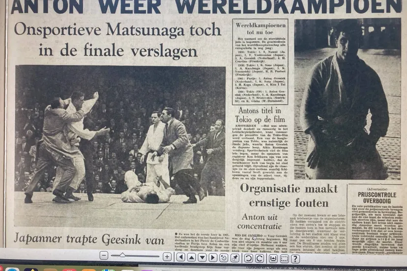 Geesink wereldkampioen