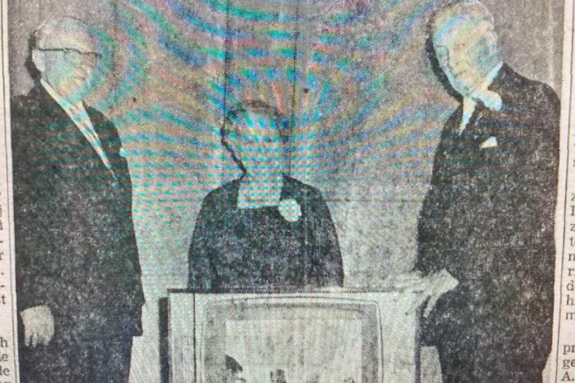 huldiging dhr. Joustra