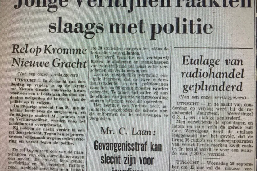 Veritijnen slaags met politie