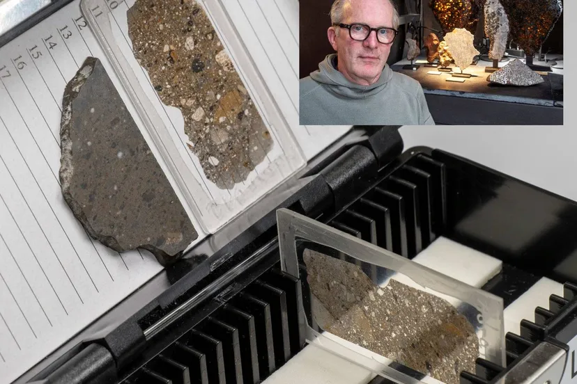 Maanmeteoriet donatie