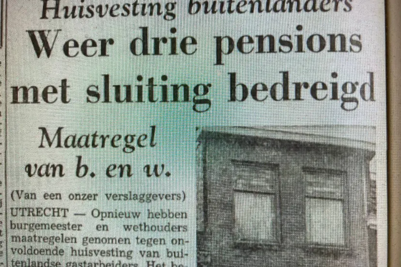 huisvesting gastarbeiders