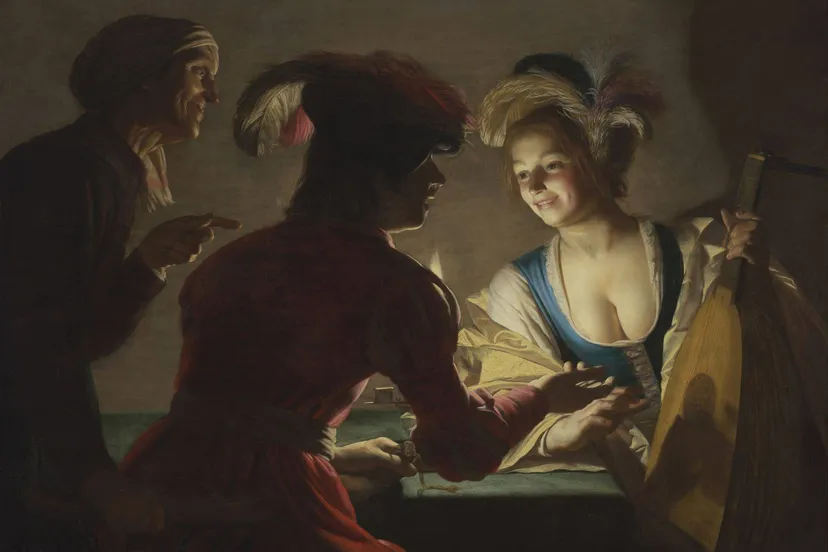 Honthorst koppelaarster