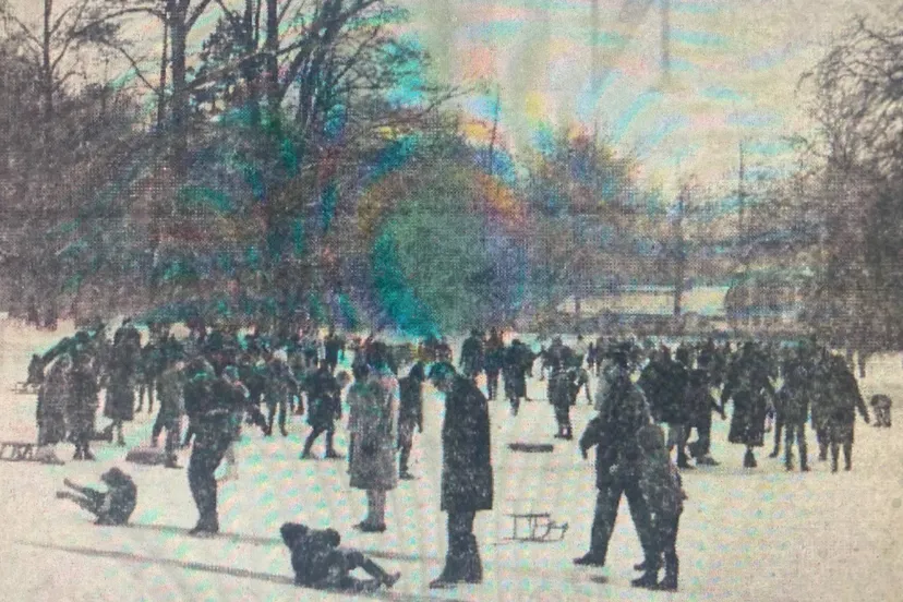 schaatsen Wilhelminapark