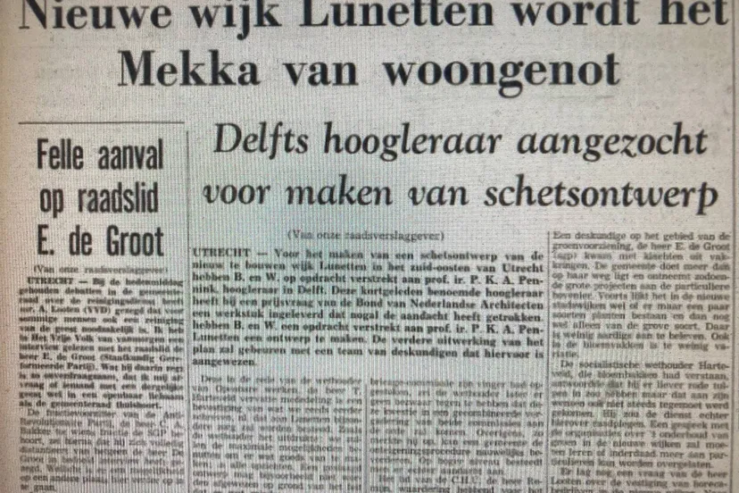 schetsontwerp Lunetten