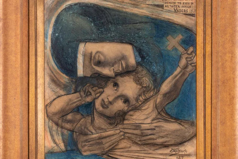 Jan Toorop, Maria met kind, 1925