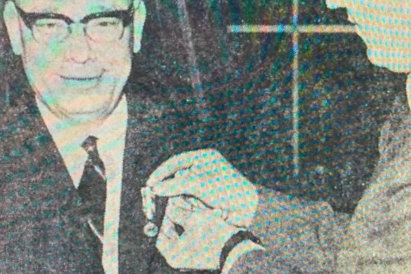 jubilaris de heer van Rooij