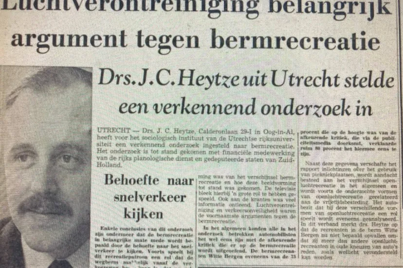 onderzoek bermrecreatie