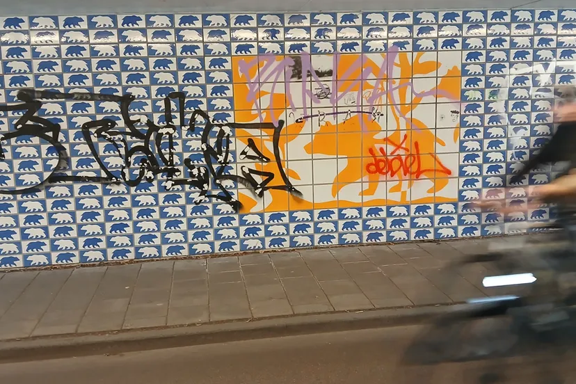 Berenparade graffiti