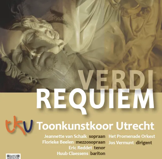 Poster Verdi Requiem - Toonkunstkoor Utrecht