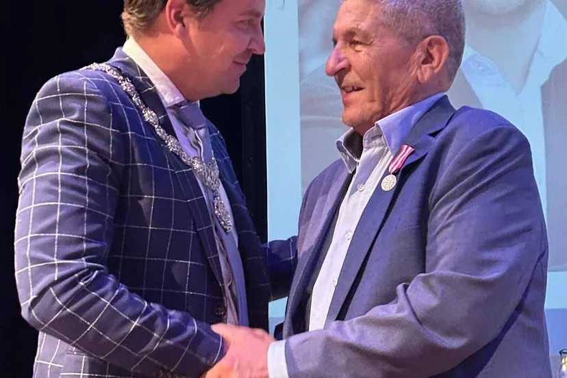 Uitreiking KO aan Driss el Boujoufi