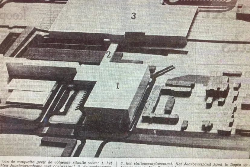 maquette Jaarbeurs Croeselaan