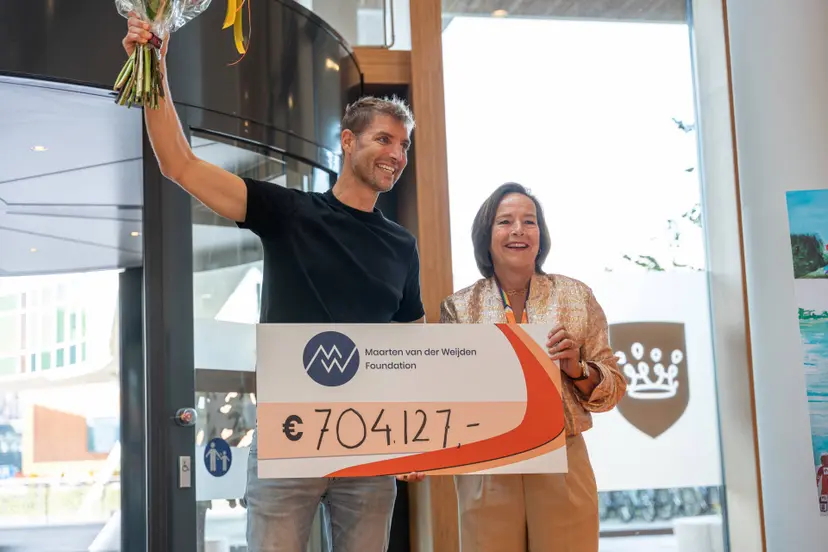 Maarten van der Heijden Cheque