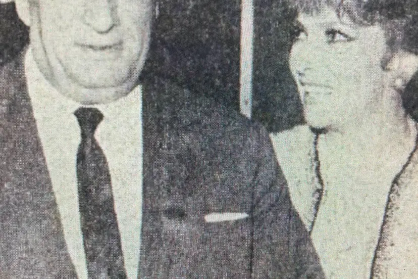 Sam Spiegel en Gina Lollobrigida