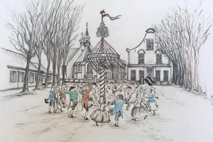 1013 maand van de geschiedenis themadag dansen om de vrijheidsboom