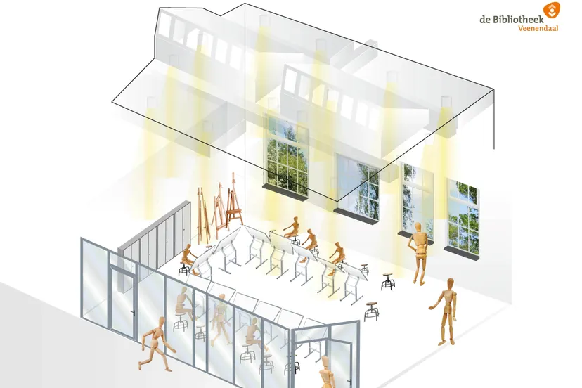 atelier blueprint c grafische kamer