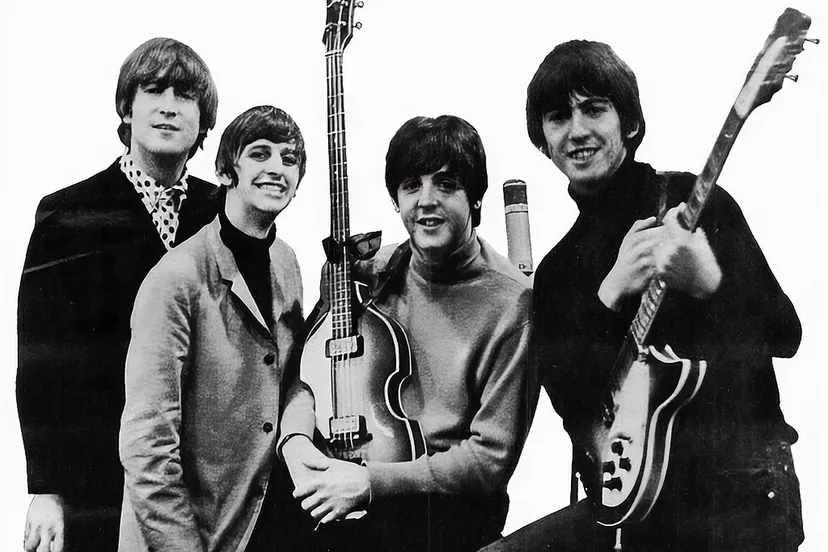 beatles ad 1965 just the beatles crop