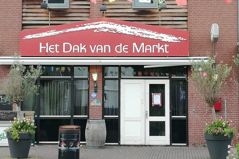 dak van de markt