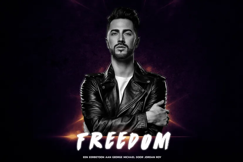 freedom met tekst liggend