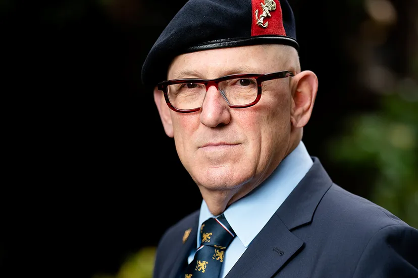 in gesprek met een veteraan hermy heymann