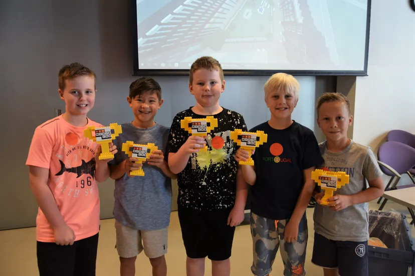 minecraft winnaars ochtendsessie