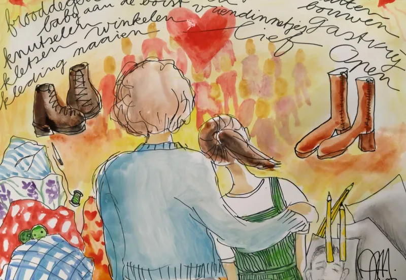 moederdagtekening