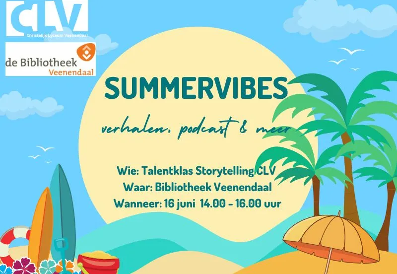 summervibes storytelling flyer