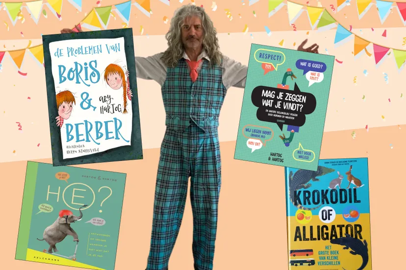 kinderboekenschrijver aby hartog op bezoek 2