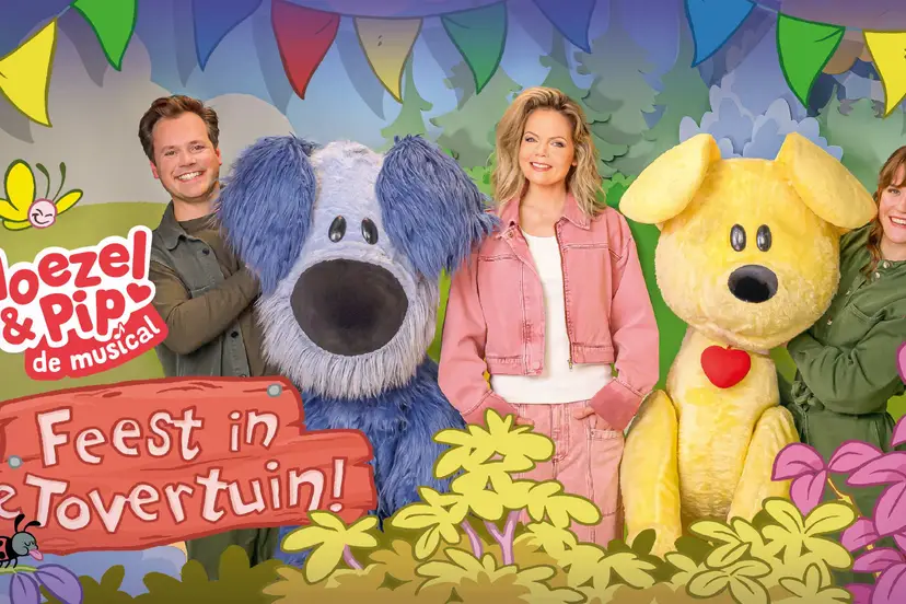 Promobeeld Woezel & Pip feest in de tovertuin - liggend