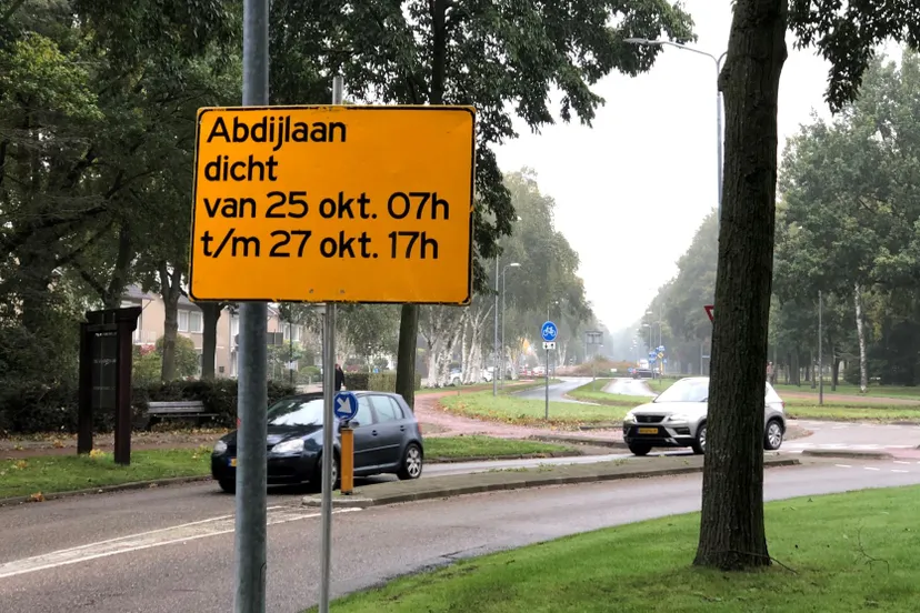abdijlaan dicht