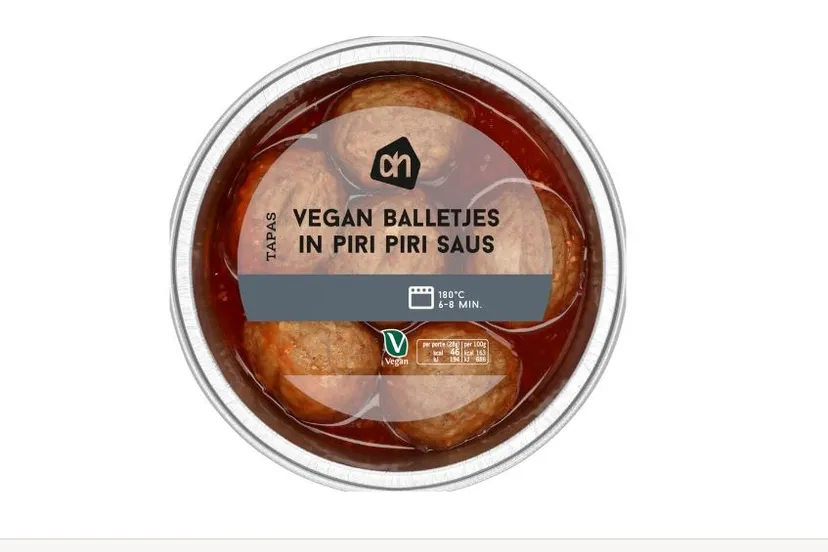 ah vegan balletjes piri piri