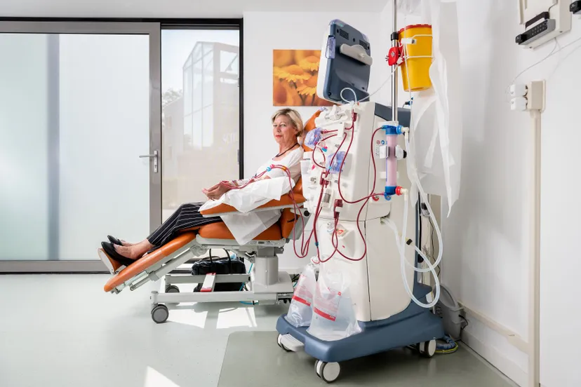 dialyseren in een dialysehub mmc