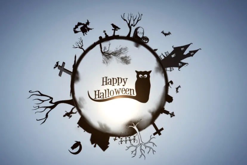 halloween mystic art design via pixabay