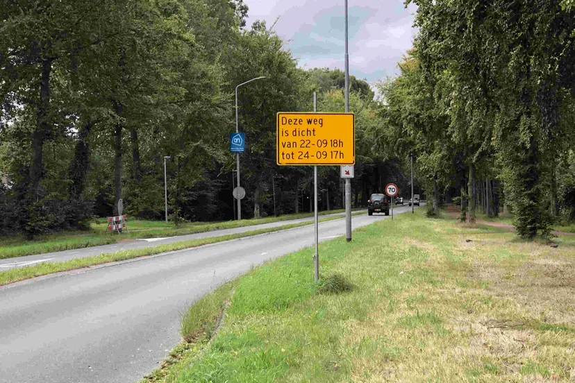 heerbaan afgesloten