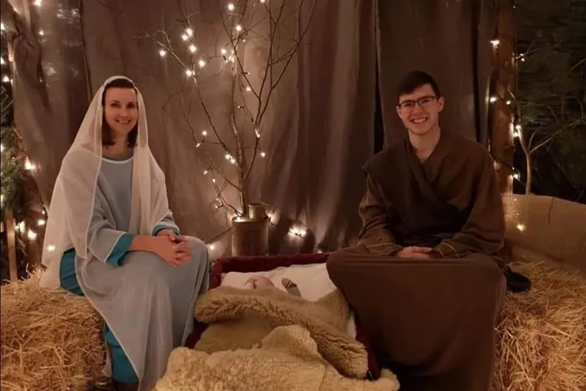 kerststal st aloyisius