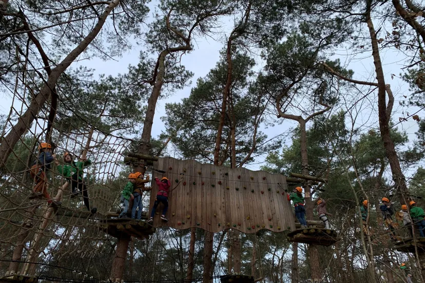 klimrijk brabant hindernis klimmuur