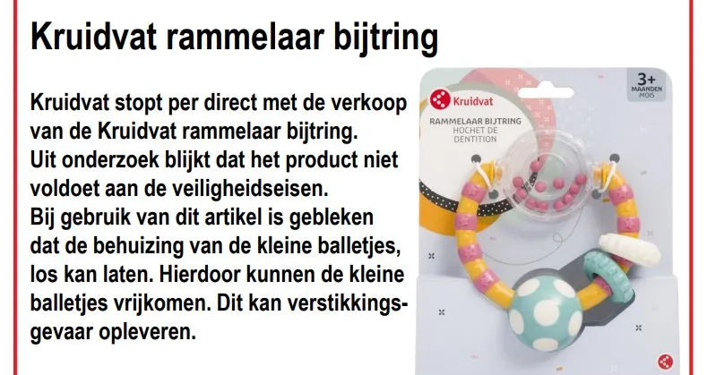 kruidvat rammelaar